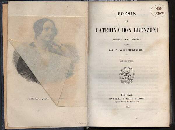 POESIE DI CATERINA BON BRENZONI