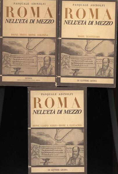 ROMA NELL' ETA' DI MEZZO 4 voll.(1980/81/83)