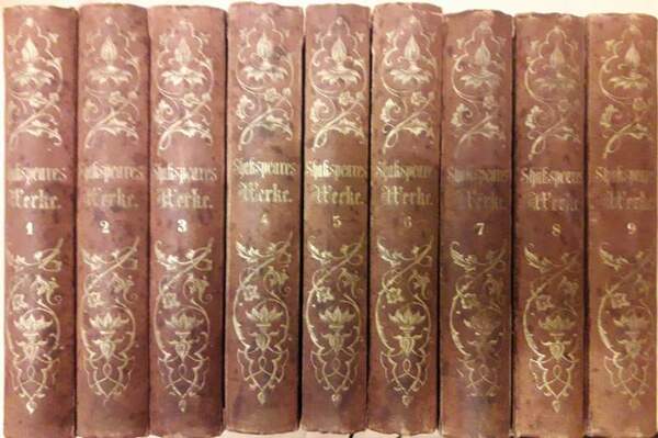 SHAKESPEARE'S DRAMATISCHE WERKE(1853)9 voll.