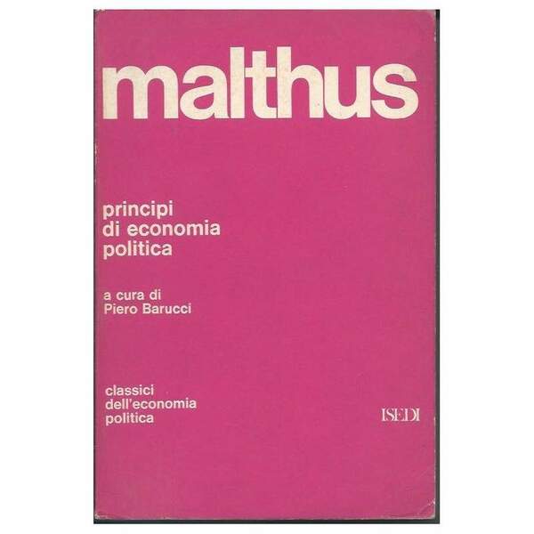 PRINCIPI DI ECONOMIA POLITICA (1972)