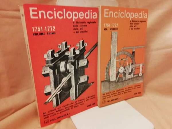 ENCICLOPEDIA O DIZIONARIO RAGIONATO DELLE SCIENZE DELLE ARTI E DEI …