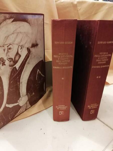 STORIA DELLA DECADENZA E CADUTA DELL'IMPERO ROMANO-L'IMPERO D'OCCIDENTE- 2 TOMI(1981)