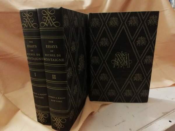 THE ESSAYS OF MICHEL DE MONTAIGNE-3 VOLL.(1934)