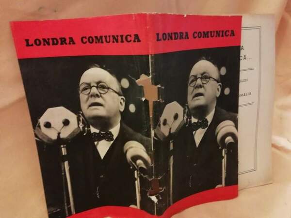 LONDRA COMUNICA notizie inglesi sulla guerra in Somalia (1940)