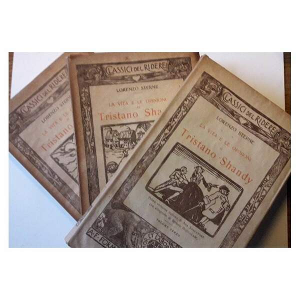 LA VITA E LE OPINIONI DI TRISTANO SHANDY-3 VOLL. (1922)