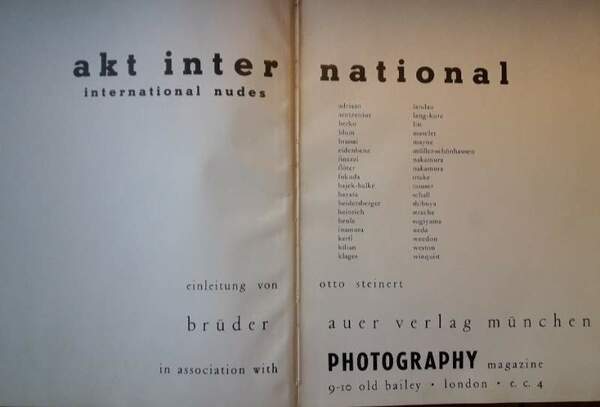 INTERNATIONAL NUDES(1954)