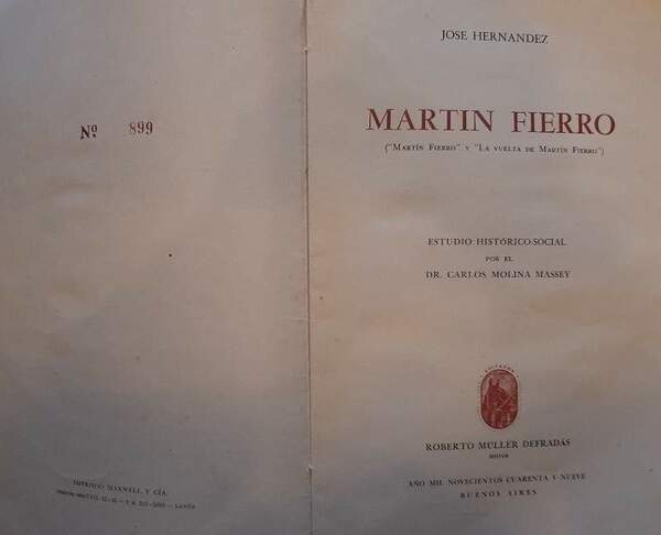 MARTIN FIERRO(MARTIN FIERRO Y LA VUELTA DE MARTIN FIERRO)(1949)