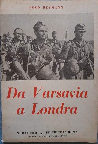 DA VARSAVIA A LONDRA- ESTRATTO (1940)