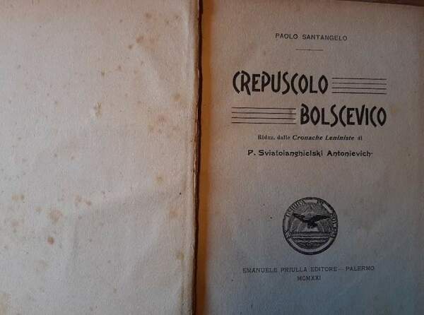CREPUSCOLO BOLSCEVICO( 1921)