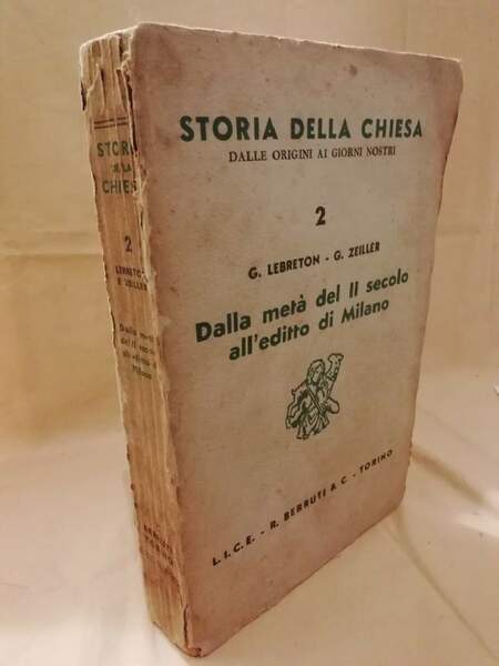STORIA DELLA CHIESA vol. 2 Dalla metà del II secolo …