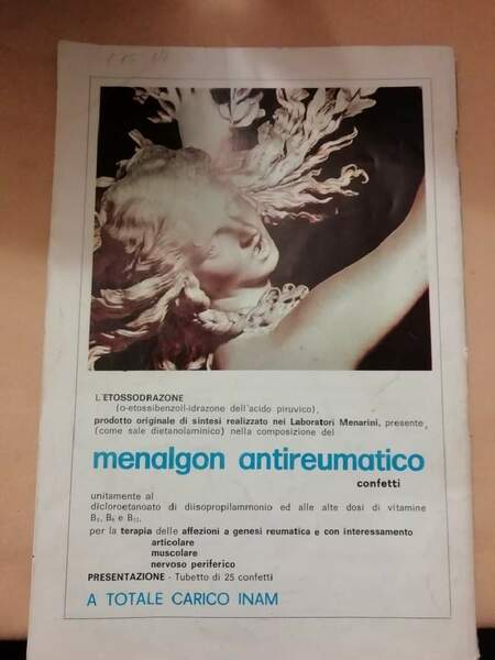 MINUTI MENARINI SPECIALE ROMA: LA GALLERIA DORIA PAMPHILJ (1970)