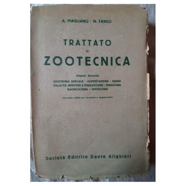 TRATTATO DI ZOOTECNIICA- VOL. II( 1948)