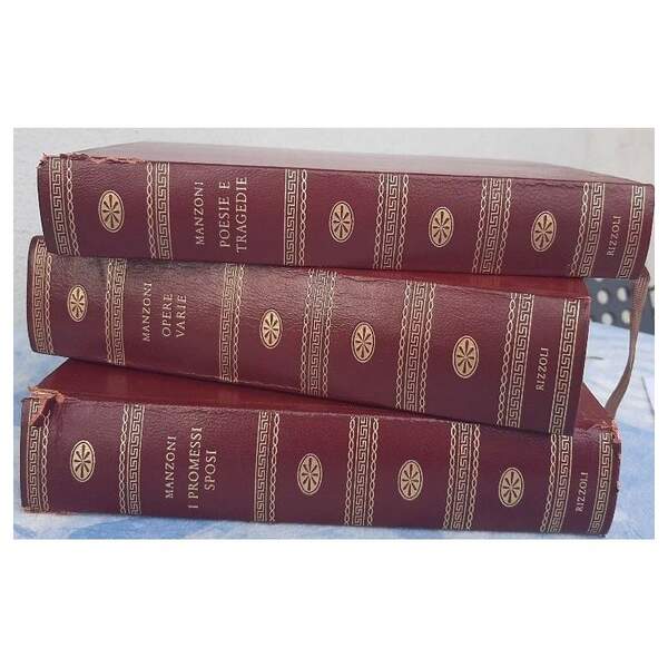 MANZONI-OPERE 3 VOLL. (1961)