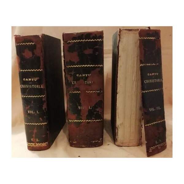 DELLA INDIPENDENZA ITALIANA. CRONISTORIA 3 voll. (1872)