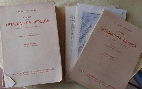 STORIA DELLA LETTERATURA TEDESCA DAI TEMPI PIU' ANTICHI SINO AI …