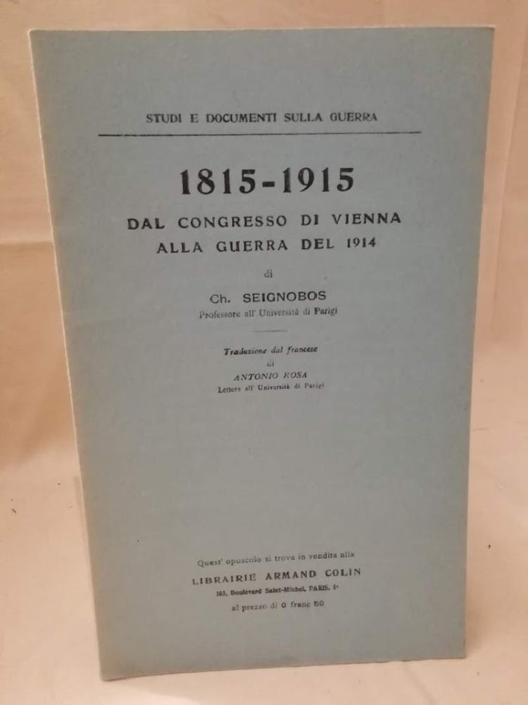 1815 - 1915 dal congresso di Vienna alla guerra del …