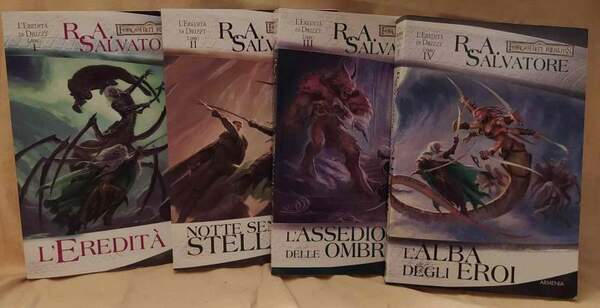 L'EREDITA' DI DRIZZT. 4 VOLL.