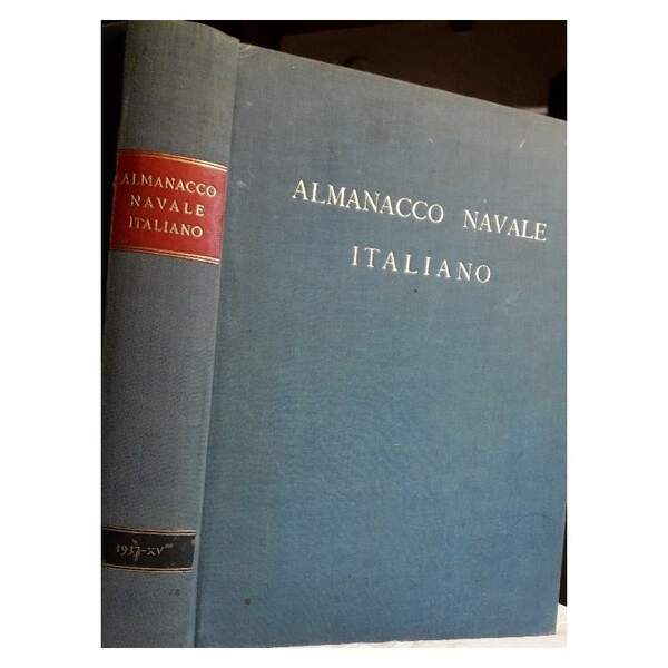 ALMANACCO NAVALE ITALIANO(1937)