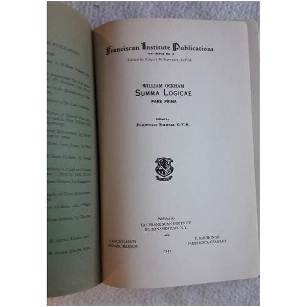 SUMMA LOGICAE(1957)