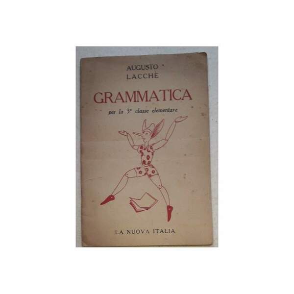 GRAMMATICA PER LA 3' CLASSE ELEMENTARE