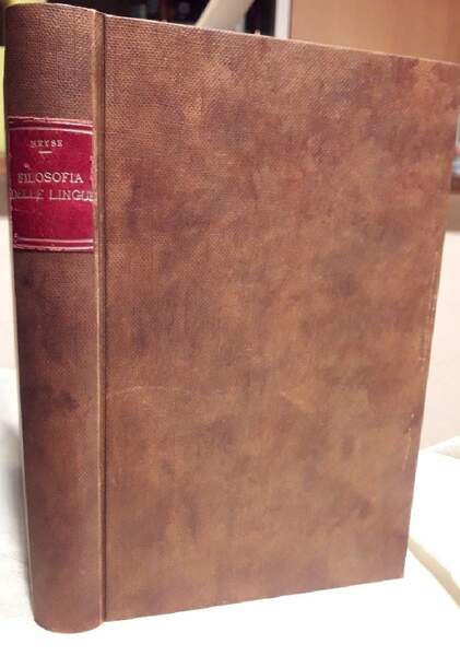 SISTEMA DELLA SCIENZA DELLE LINGUE(1864)
