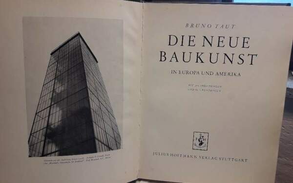 DIE NEUE BAUKUNST IN EUROPA UND AMERICA(1929)