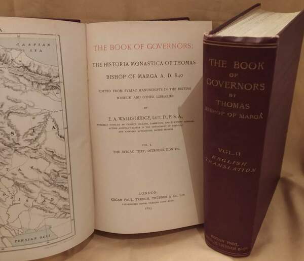 THE BOOK OF GOVERNOR: THE HISTORIA MONASTICA OF THOMAS BISHOP …