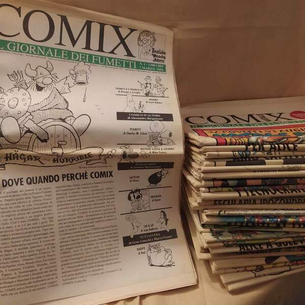 COMIX IL GIORNALE DEI FUMETTI - 1992 - 41 NUMERI …