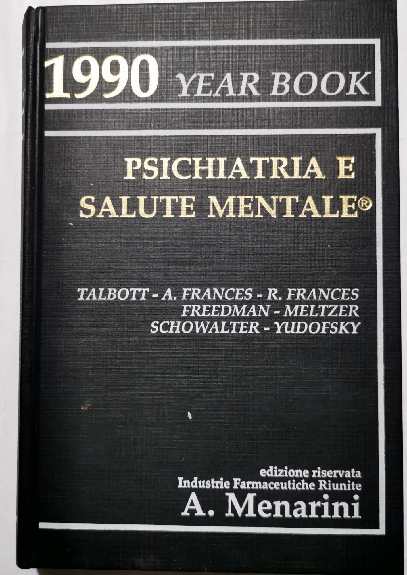 1990 Year Book - Psichiatria e salute mentale