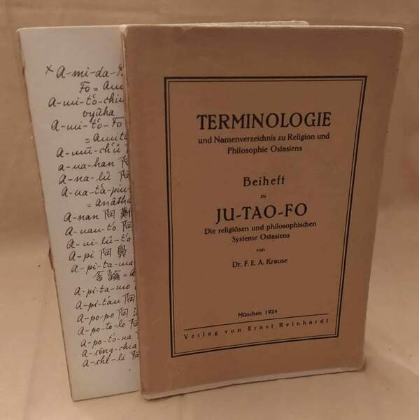 TERMINOLOGIE UND NAMENZERZEICHNIS SU RELIGION UND PHILOSOPHIE OSTASIENS BEIHEFT ZU …