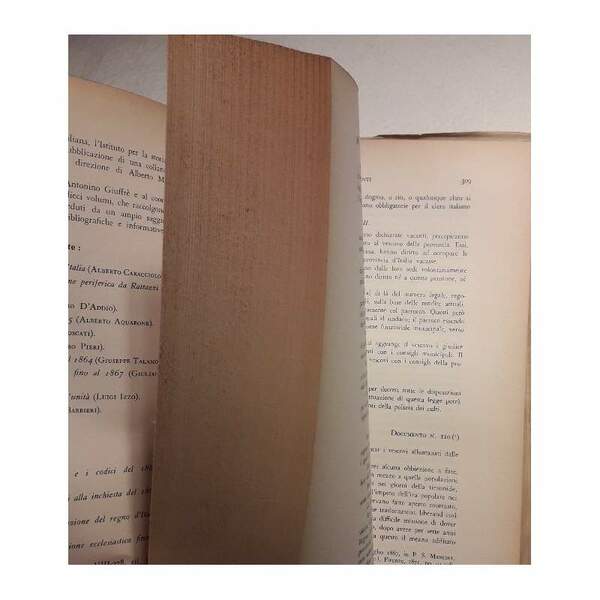 STATO E CHIESA-LA LEGISLAZIONE ECCLESIASTICA FINO AL 1867( 1961)