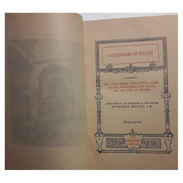 SACRED BOOKS OF EAST