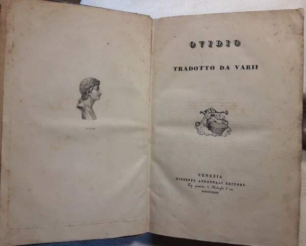 OVIDIO TRADOTTO DA VARII(1843)