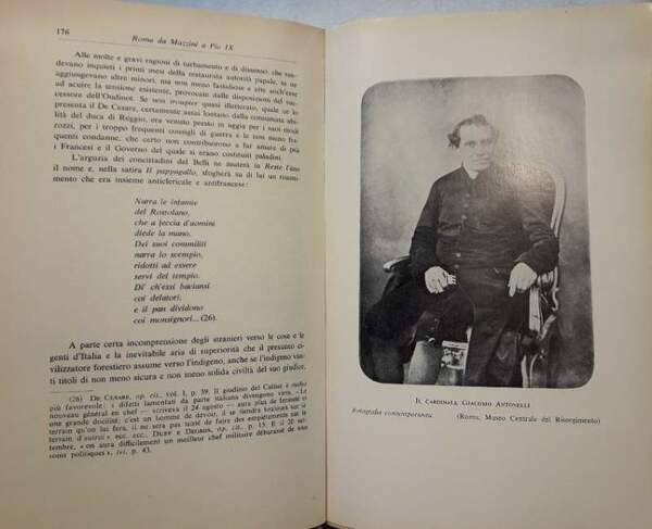 ROMA DA MAZZINI A PIO IX-RICERCHE SULLA RESTAURAZIONE PAPALE DEL …