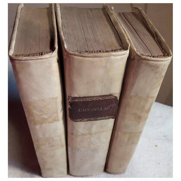 OEUVRES METAPHISIQUES DE CONDILLAC-4 TOMI-(3 VOLL.) (1802)