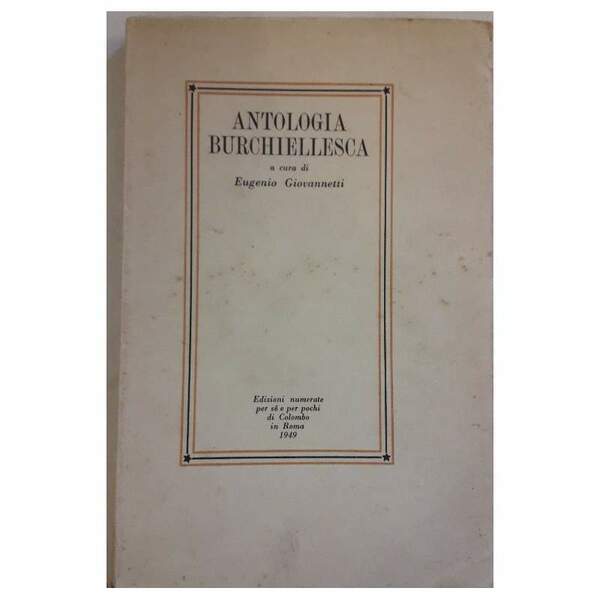ANTOLOGIA BURCHIELLESCA( 1949)