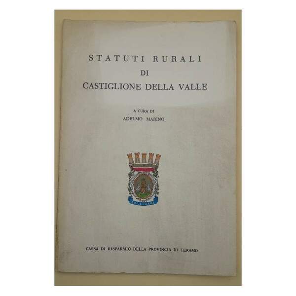STATUTI RURALI DI CASTIGLIONE DELLA VALLE(1975)