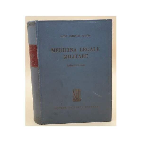 MEDICINA LEGALE MILITARE(1957)