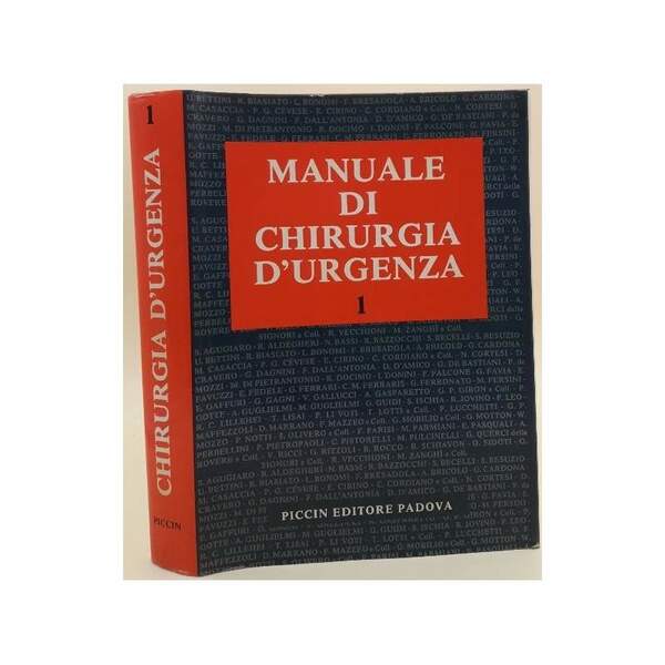 MANUALE DI CHIRURGIA D'URGENZA-1-(1981)