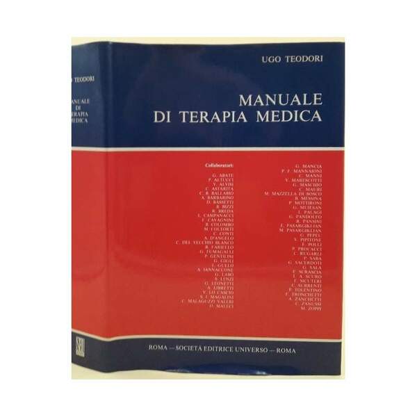 MANUALE DI TERAPIA MEDICA(1981)