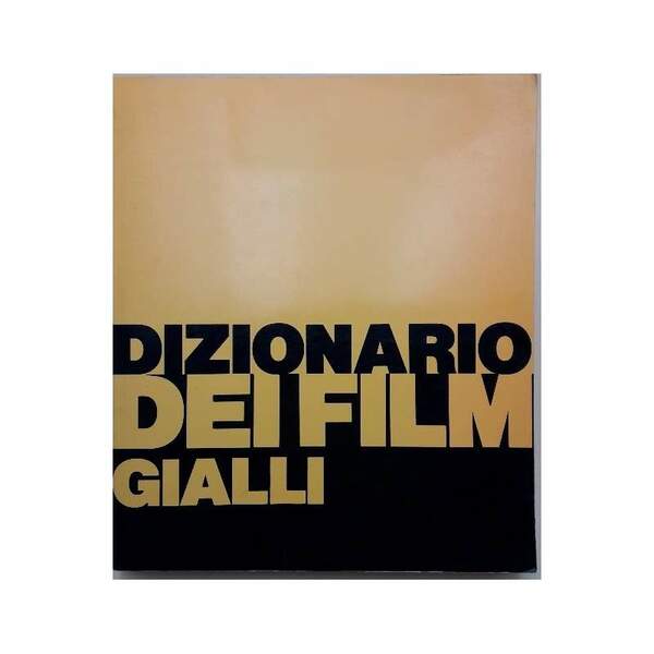 DIZIONARIO DEI FILM GIALLI(1993)