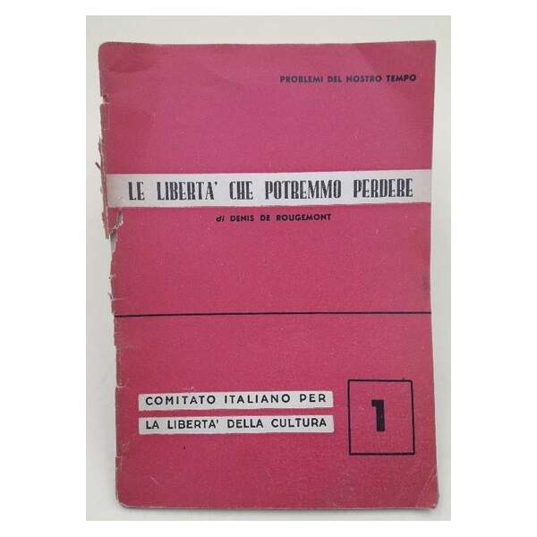 LE LIBERTA' CHE POTREMMO PERDERE