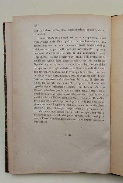 IL DIRITTO CIVILE E IL PROLETARIATO-STUDIO CRITICO SUL PROGETTO DI …