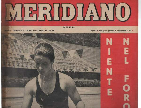 MERIDIANO D'ITALIA ANNO XV N.34 21 AGOSTO 1960