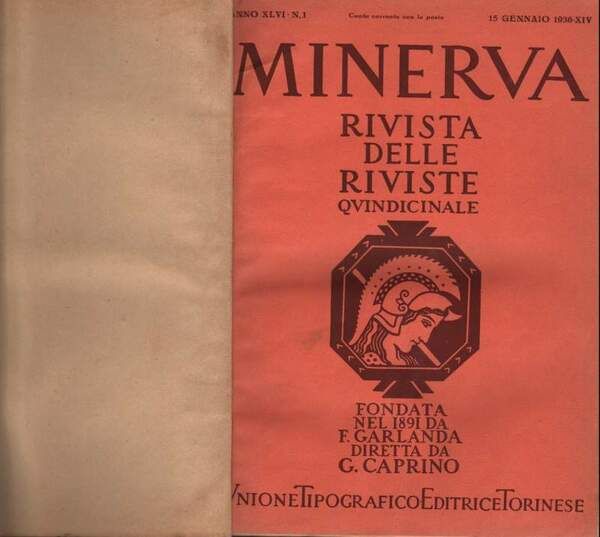 MINERVA RIVISTA DELLE RIVISTE (1936)