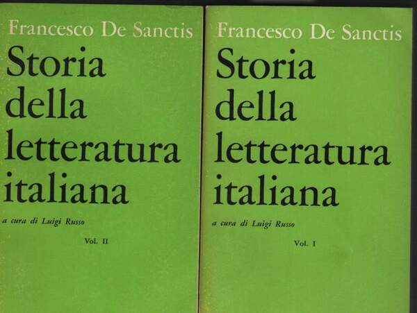 STORIA DELLA LETTERATURA ITALIANA- 2 voll. (1960)
