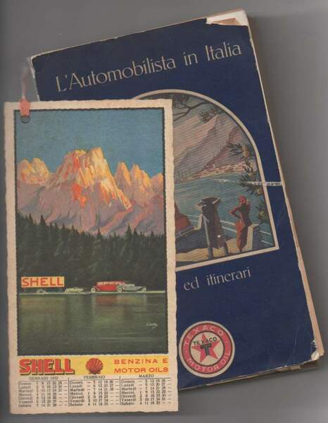 L'AUTOMOBILISTA IN ITALIA. GUIDA ED ITINERARI (1933)