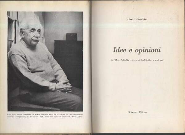 IDEE E OPINIONI (1958)