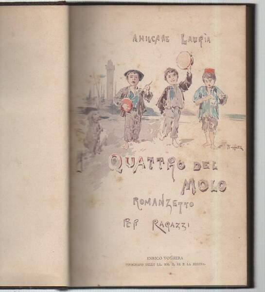 I QUATTRO DEL MOLO-Romanzo per ragazzi
