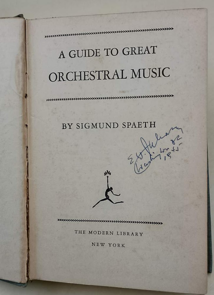 A GUIDE TO GREAT ORCHESTRAL MUSIC (1943)